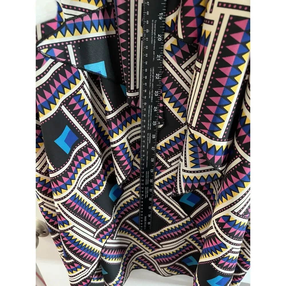 LuLaRoe Shirley Kimono Large Southwestern Aztec Open Front Duster NWT